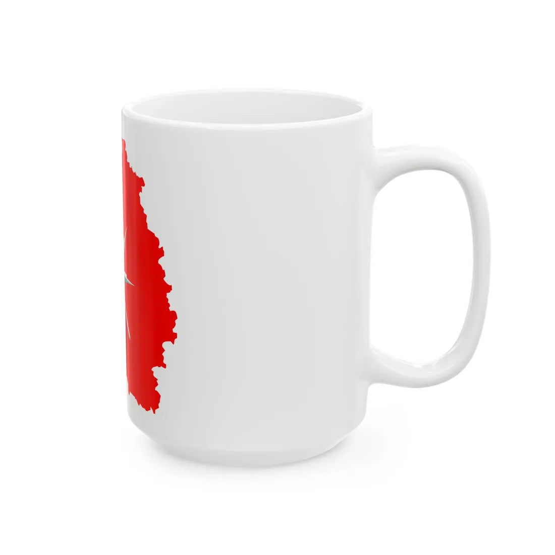 Tula-obl-geo-stub (Russia) White Coffee Mug - Go Mug Yourself