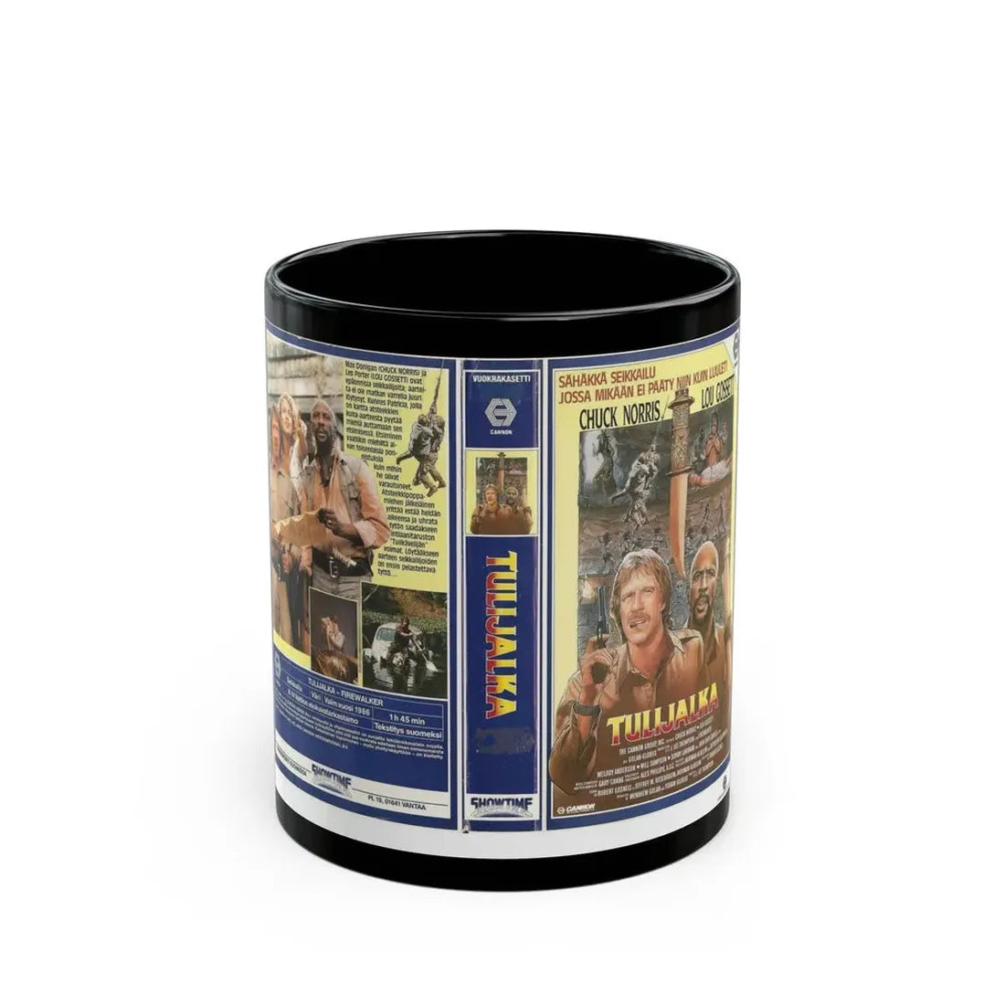 TULIJALKA FIREWALKER (VHS COVER) - Black Coffee Mug 11oz - Go Mug Yourself