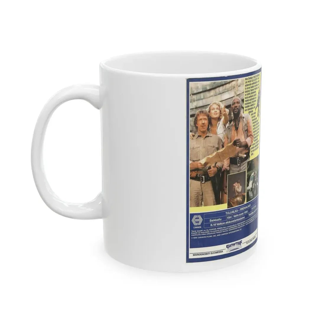 TULIJALKA FIREWALKER (VHS COVER) - White Coffee Mug - Go Mug Yourself