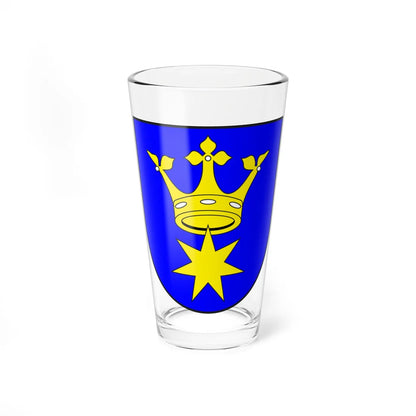Tumegl Tomils wappen (Switzerland) (Coat of Arms) Pint Glass 16oz 16oz - Go Mug Yourself
