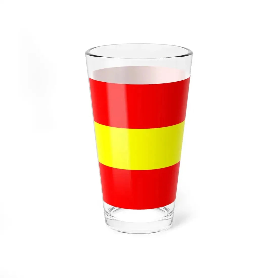 Tungurahua Flag (Ecuador) Pint Glass 16oz - Go Mug Yourself