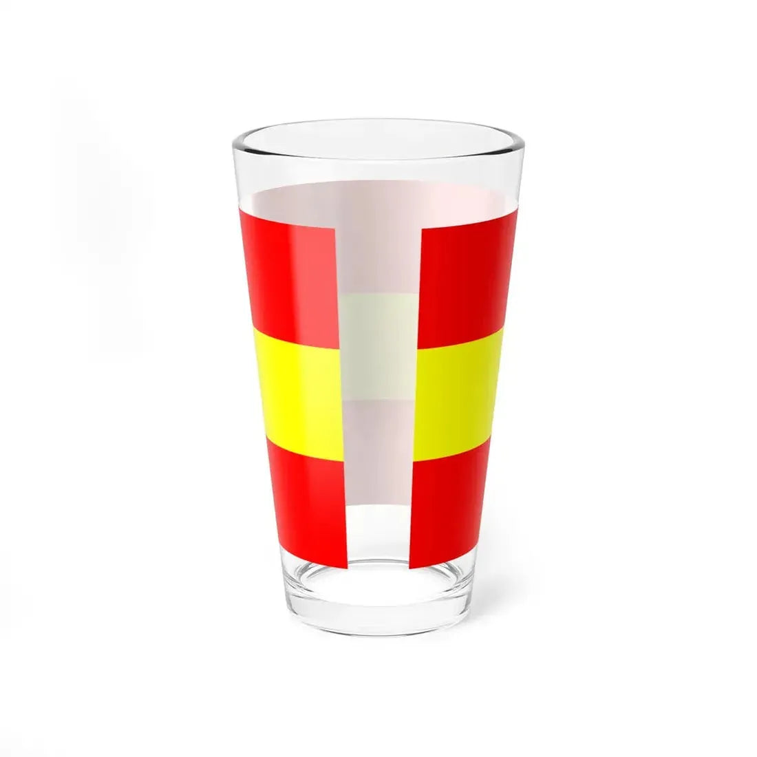 Tungurahua Flag (Ecuador) Pint Glass 16oz - Go Mug Yourself