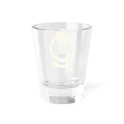 شعار أركان جيش البر تونس (Tunisia) (Coat of Arms) Shot Glass 1.5oz - Go Mug Yourself