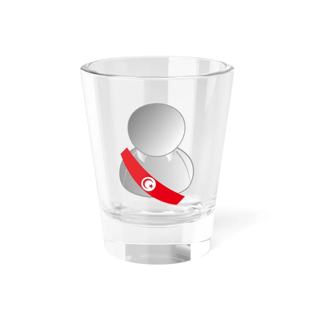Tunisia politic personality icon (Tunisia) Shot Glass 1.5oz 1.5oz - Go Mug Yourself