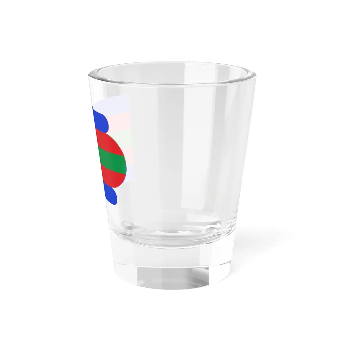 Tunisian flag till 1831 (Tunisia) Shot Glass 1.5oz - Go Mug Yourself