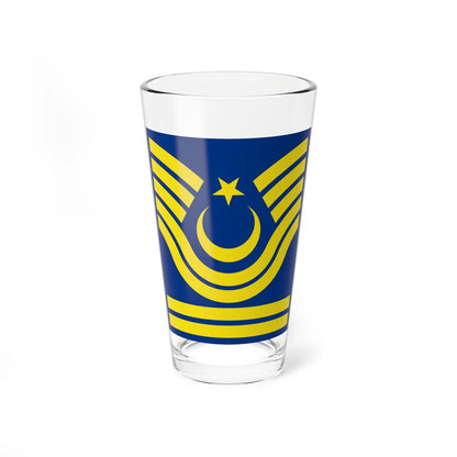 Turkey air force OR 9 (Turkey) (Military Rank) Pint Glass 16oz 16oz - Go Mug Yourself