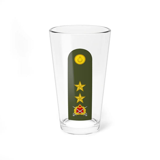 Turkey army OF 7 (Turkey) (Military Rank) Pint Glass 16oz 16oz - Go Mug Yourself