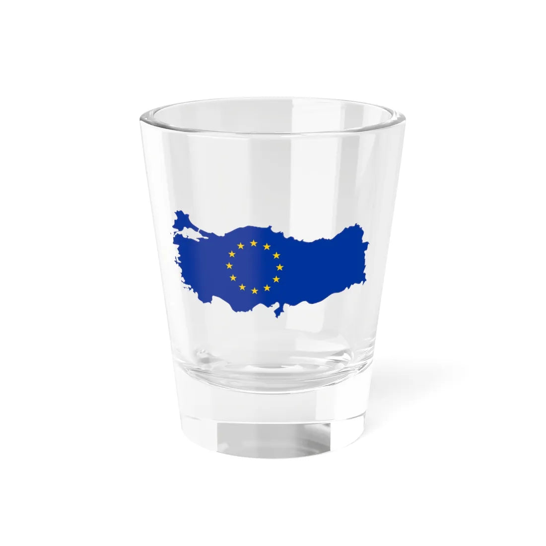 Turkey EU (Turkey) Shot Glass 1.5oz 1.5oz - Go Mug Yourself