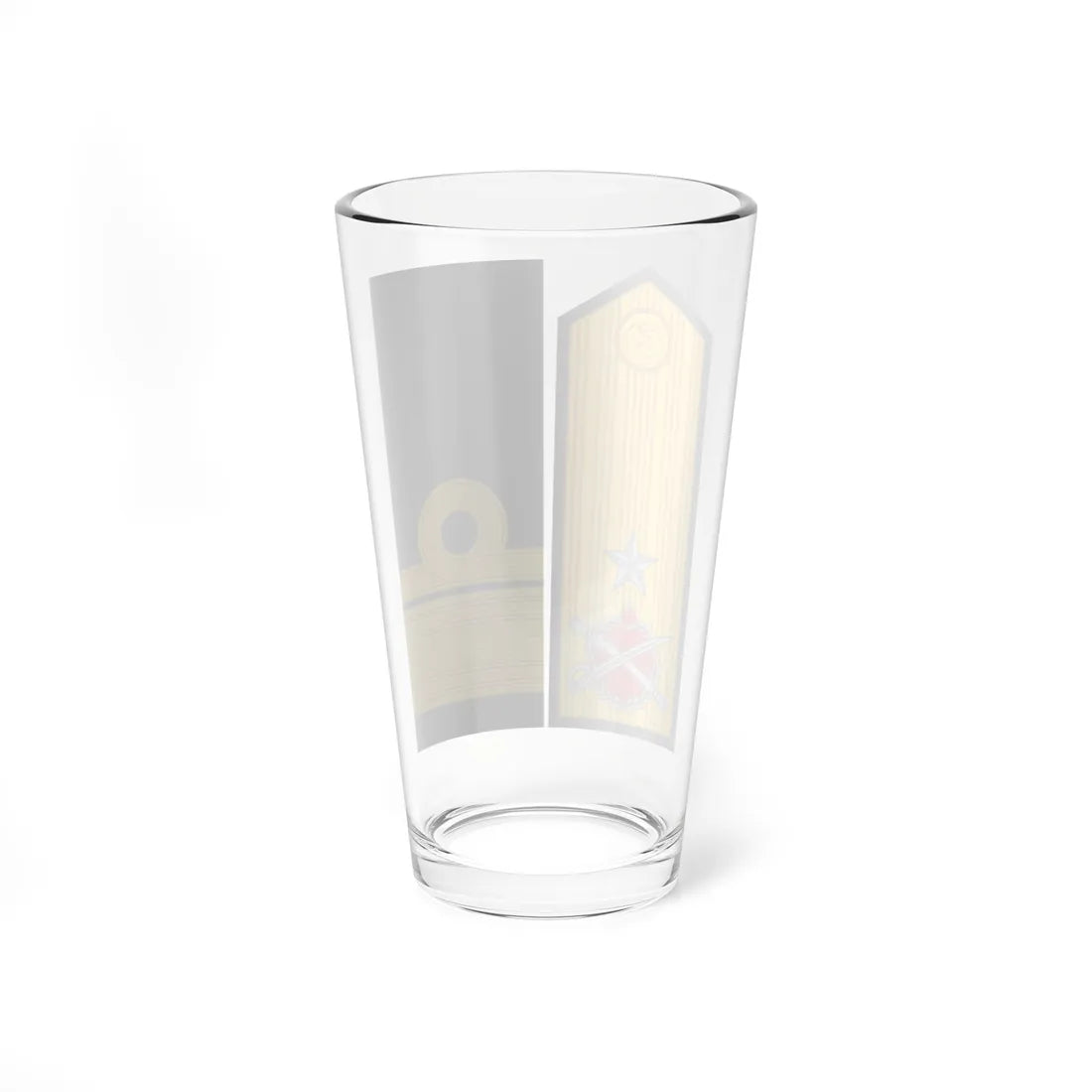 Turkey Navy OF 6 collected (Turkey) (Military Rank) Pint Glass 16oz - Go Mug Yourself