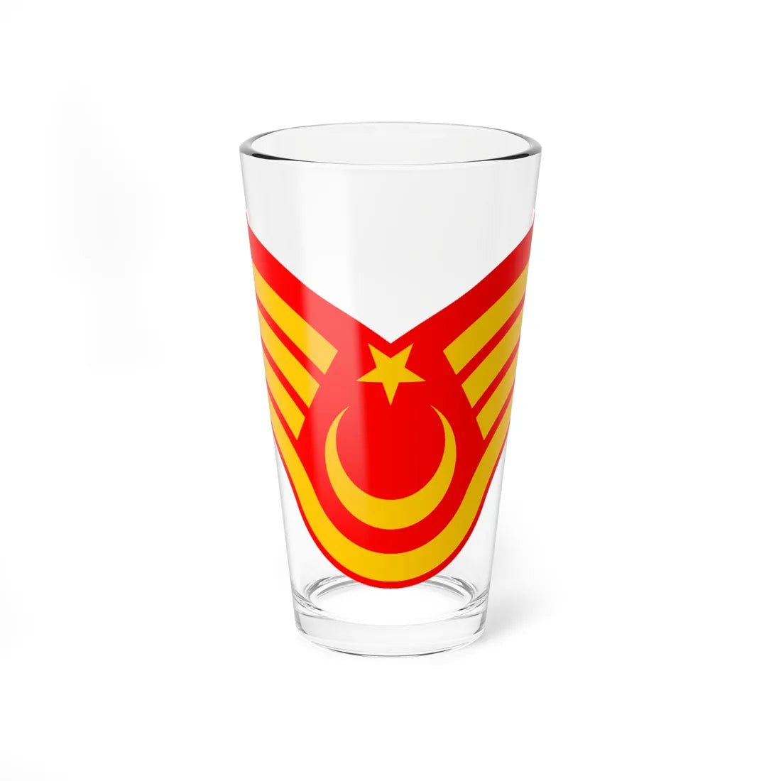 Turkish Cypriot Security Force OR 6 (Cyprus) (Military Rank) Pint Glass 16oz 16oz - Go Mug Yourself