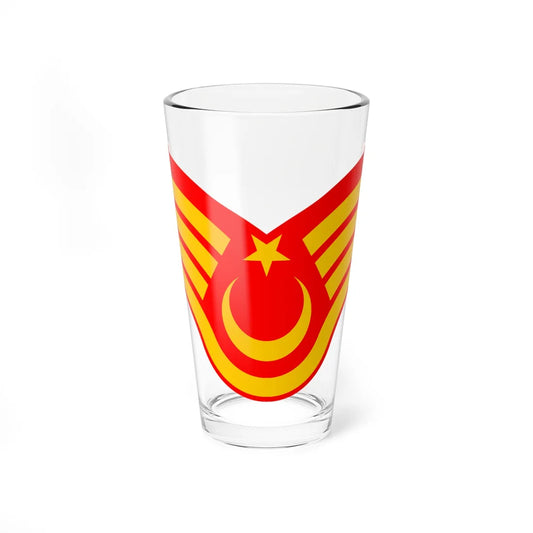 Turkish Cypriot Security Force OR 6 (Cyprus) (Military Rank) Pint Glass 16oz 16oz - Go Mug Yourself