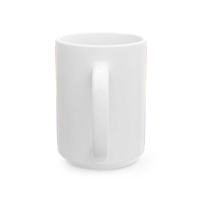 Turkish Gay Pride Flag (Turkey) White Coffee Mug - Go Mug Yourself