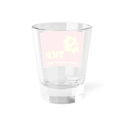 Turkiye Komunist Partisi Logo (Turkey) Shot Glass 1.5oz - Go Mug Yourself