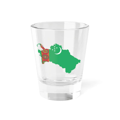 Turkmenistan stub (Turkmenistan) Shot Glass 1.5oz 1.5oz - Go Mug Yourself
