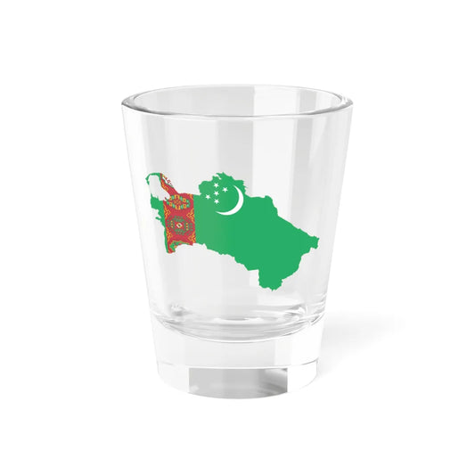 Turkmenistan stub (Turkmenistan) Shot Glass 1.5oz 1.5oz - Go Mug Yourself