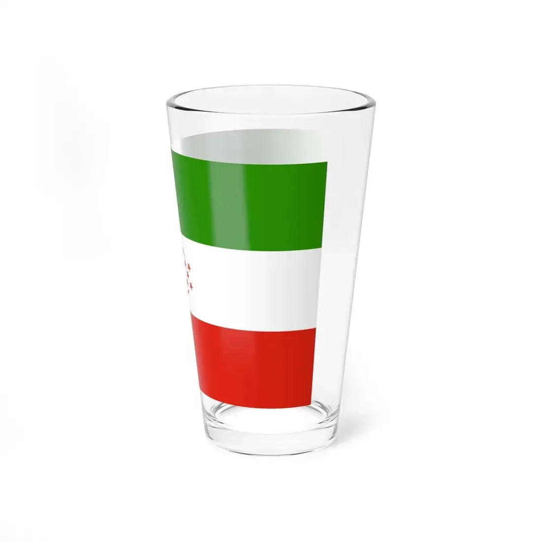 Turkmensahra Liberation Organization flag (Iran) Pint Glass 16oz - Go Mug Yourself