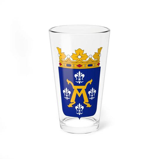 Turku.vaakuna (Finland) (Coat of Arms) Pint Glass 16oz 16oz - Go Mug Yourself