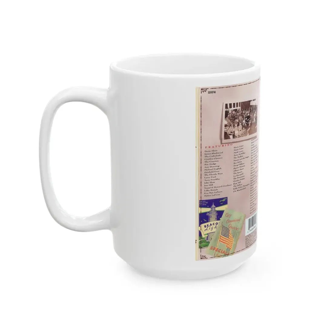 TURN YOUR RADIO ON (VHS COVER) - White Coffee Mug - Go Mug Yourself