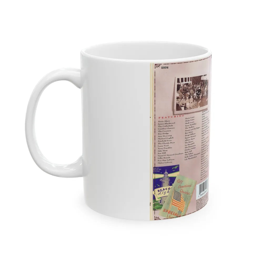 TURN YOUR RADIO ON (VHS COVER) - White Coffee Mug-Go Mug Yourself