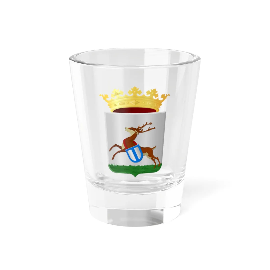 Turnhout wapen2 (Belgium) (Coat of Arms) Shot Glass 1.5oz 1.5oz - Go Mug Yourself