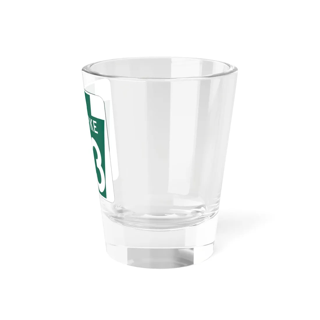 Turnpike-43 (Pennsylvania) (Road Sign) Shot Glass 1.5oz - Go Mug Yourself