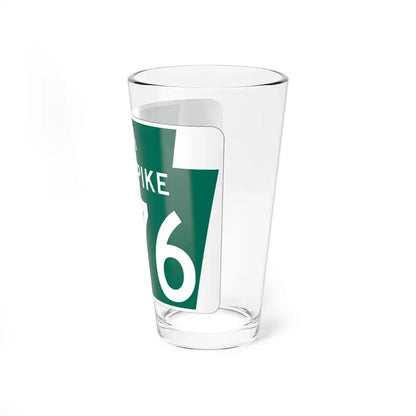 Turnpike-476 (Pennsylvania) (Road Sign) Pint Glass 16oz - Go Mug Yourself