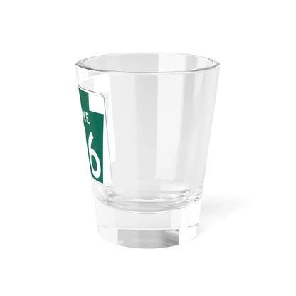 Turnpike-576 (Pennsylvania) (Road Sign) Shot Glass 1.5oz - Go Mug Yourself