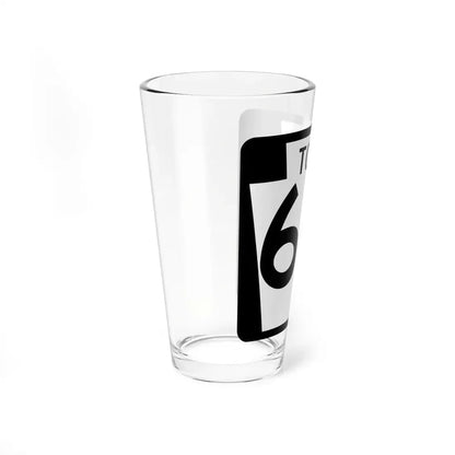 Turnpike-60 (Pennsylvania) (Road Sign) Pint Glss 16oz - Go Mug Yourself