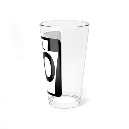 Turnpike-60 (Pennsylvania) (Road Sign) Pint Glss 16oz - Go Mug Yourself
