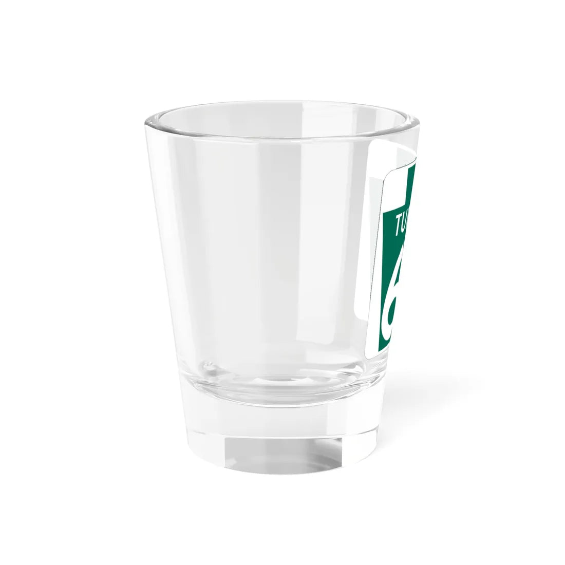 Turnpike-66 (Pennsylvania) (Road Sign) Shot Glass 1.5oz - Go Mug Yourself