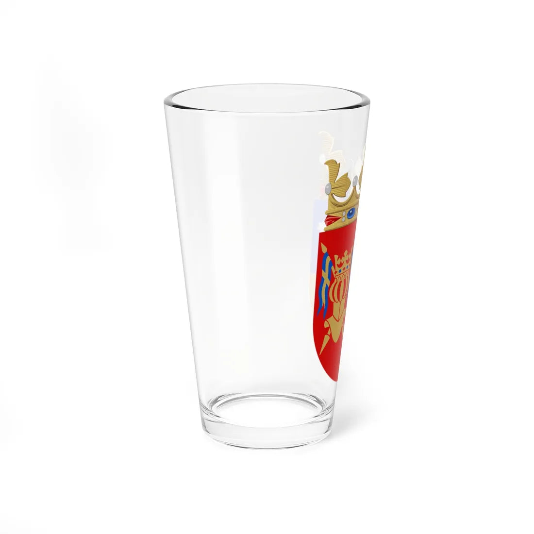 Turun ja Porin lääni.vaakuna (Finland) (Coat of Arms) Pint Glass 16oz - Go Mug Yourself