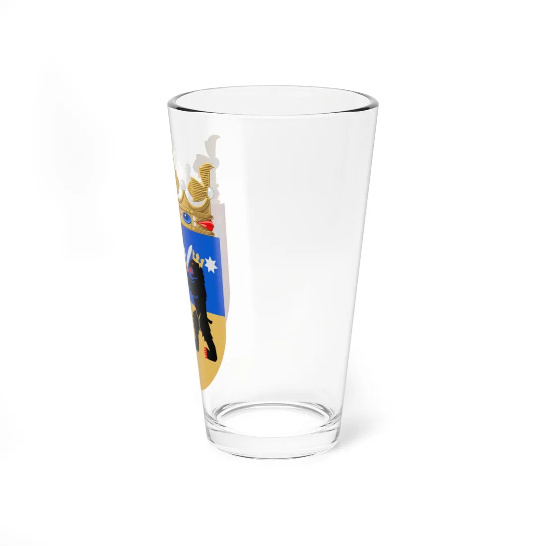 Turun ja Porin lääni.vaakuna (Finland) (Coat of Arms) Pint Glass 16oz - Go Mug Yourself