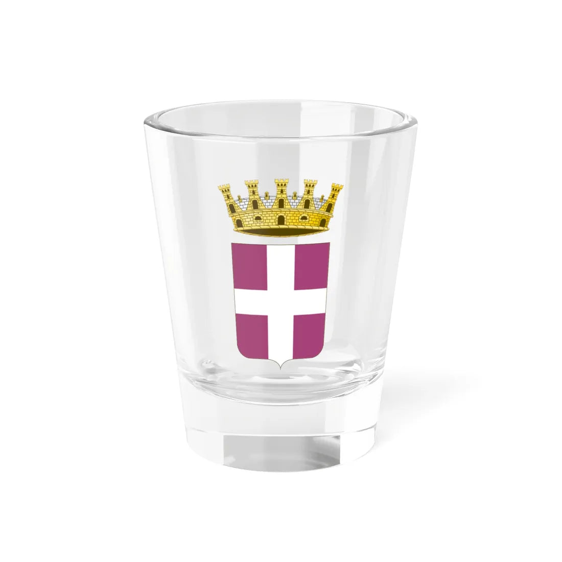 Tuscania-Stemma (Italy) (Coat of Arms) Shot Glass 1.5oz 1.5oz - Go Mug Yourself