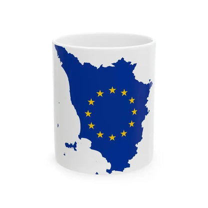 Tuscany EU (Italy) White Coffee Mug 11oz - Go Mug Yourself
