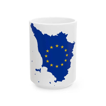 Tuscany EU (Italy) White Coffee Mug 15oz - Go Mug Yourself