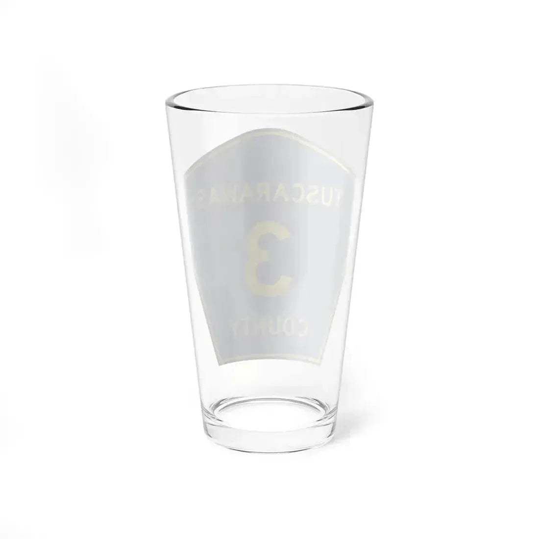 Tuscarawas County 3 (Ohio) (Road Sign) Pint Glass 16oz - Go Mug Yourself