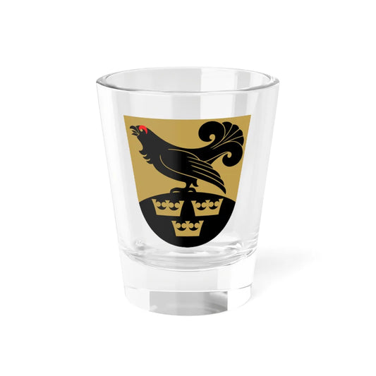 Tuusniemi.vaakuna (Finland) (Coat of Arms) Shot Glass 1.5oz 1.5oz - Go Mug Yourself