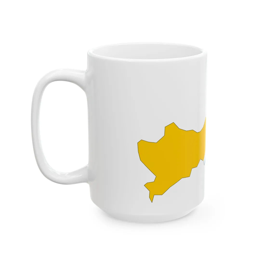Tuva-geo-stub (Russia) White Coffee Mug - Go Mug Yourself