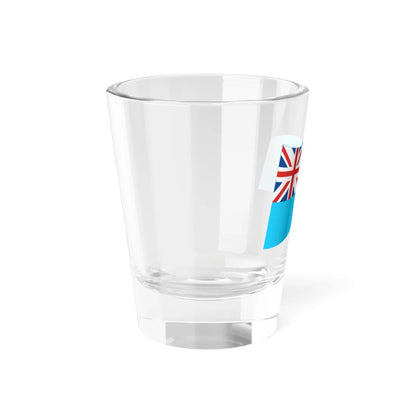Tuvalu Flag - iconic waving (Tuvalu) Shot Glass 1.5oz - Go Mug Yourself