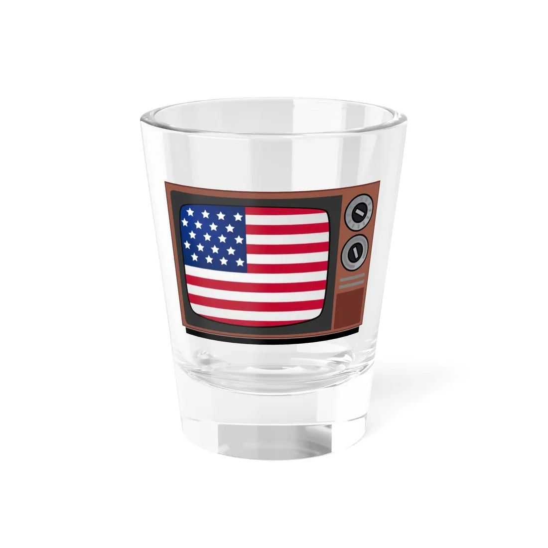 TV-icon-EUA (United States) Shot Glass 1.5oz 1.5oz - Go Mug Yourself