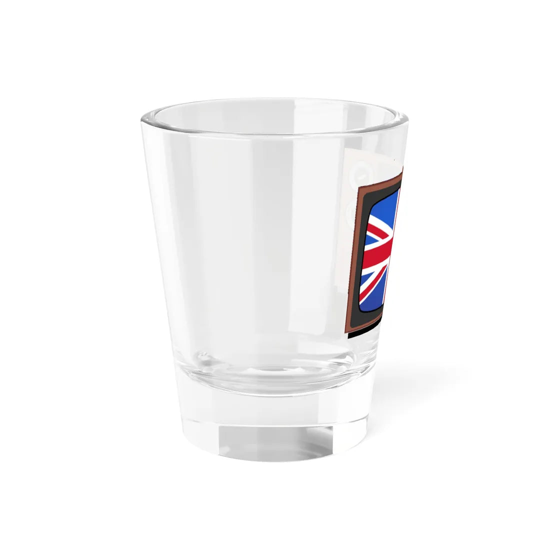 TV-icon-uk (United Kingdom) Shot Glass 1.5oz - Go Mug Yourself