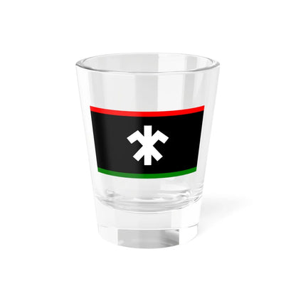 TWA flag (United Kingdom) Shot Glass 1.5oz 1.5oz - Go Mug Yourself