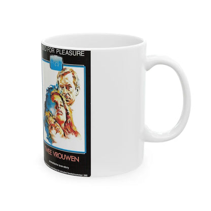 TWEE VROUWEN (VHS COVER) - White Coffee Mug-Go Mug Yourself