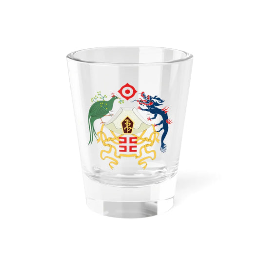 Twelve Symbols national emblem (China) (Coat of Arms) Shot Glass 1.5oz 1.5oz - Go Mug Yourself