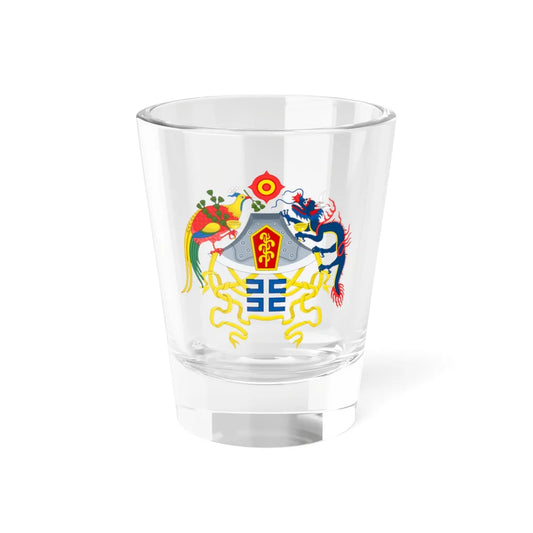 Twelve Symbols national emblem of China (China) (Coat of Arms) Shot Glass 1.5oz 1.5oz - Go Mug Yourself