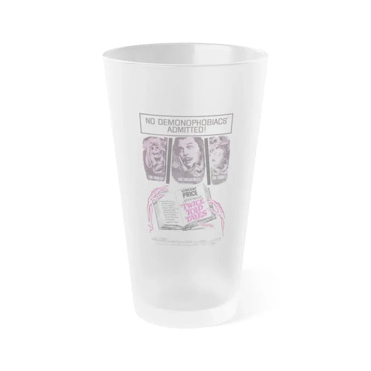 TWICE TOLD TALES 1963 Movie Poster - Frosted Pint Glass 16oz Default Title - Go Mug Yourself