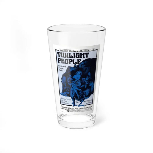 TWILIGHT PEOPLE 1972 Movie Poster - Pint Glass 16oz 16oz - Go Mug Yourself