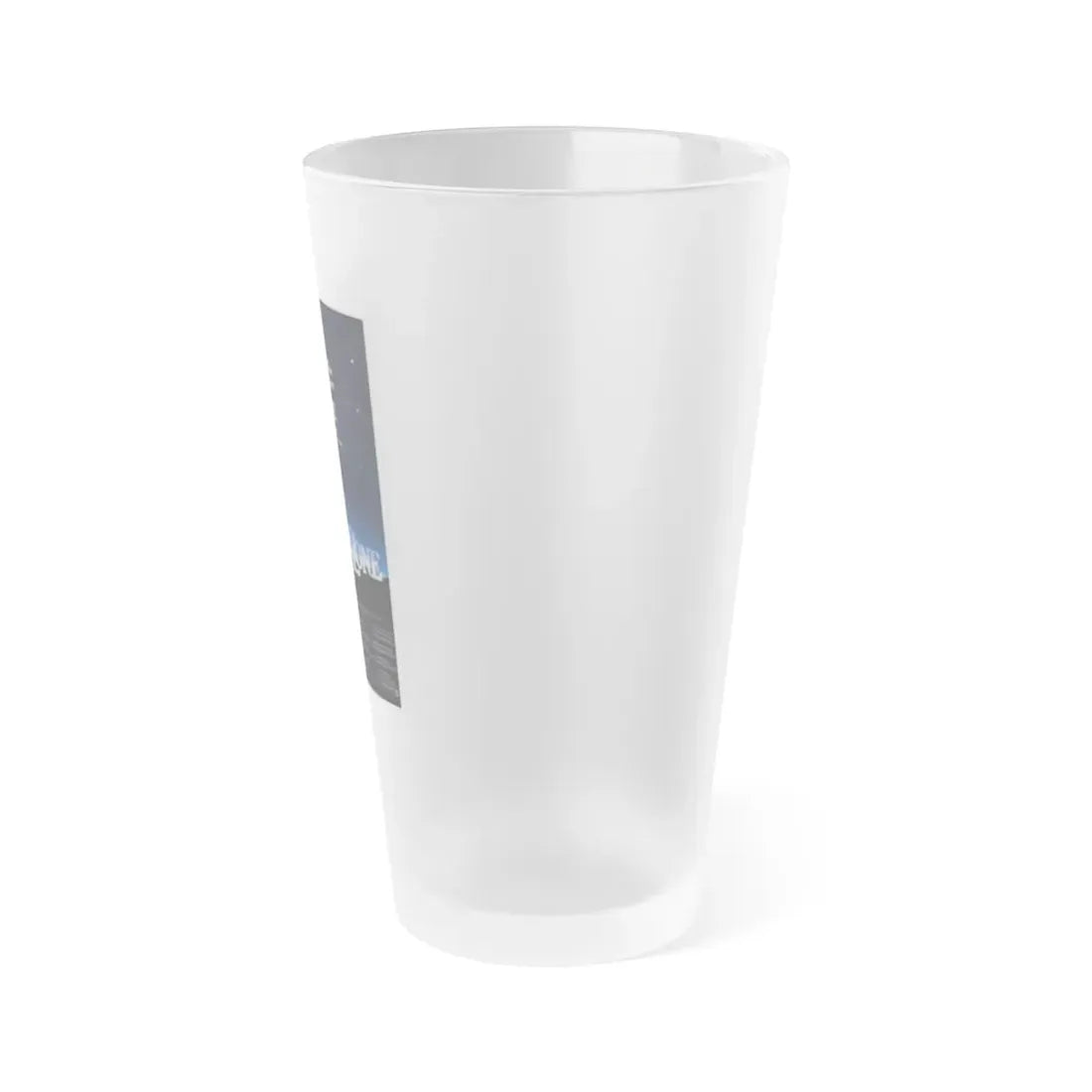 TWILIGHT ZONE THE MOVIE 1983 Movie Poster - Frosted Pint Glass 16oz - Go Mug Yourself