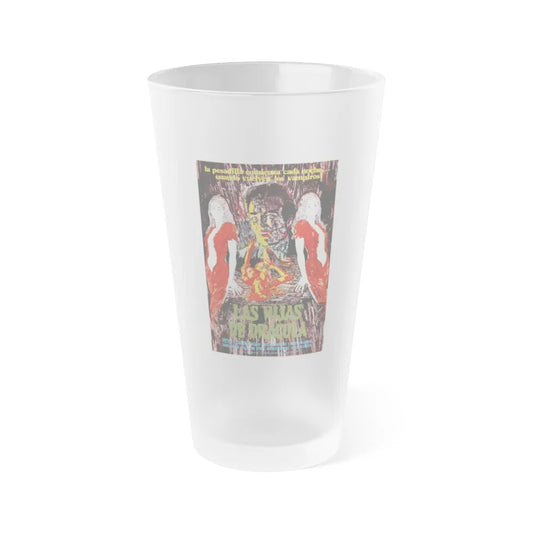 TWINS OF EVIL (2) 1971 Movie Poster - Frosted Pint Glass 16oz-Go Mug Yourself