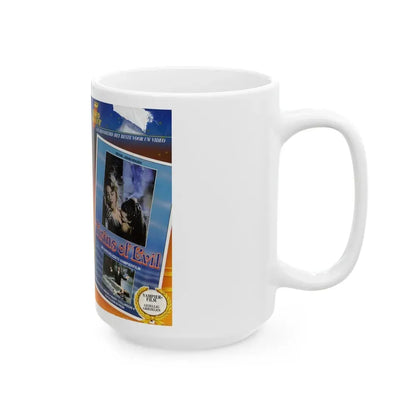 TWINS OF EVIL (VHS COVER) - White Coffee Mug - Go Mug Yourself